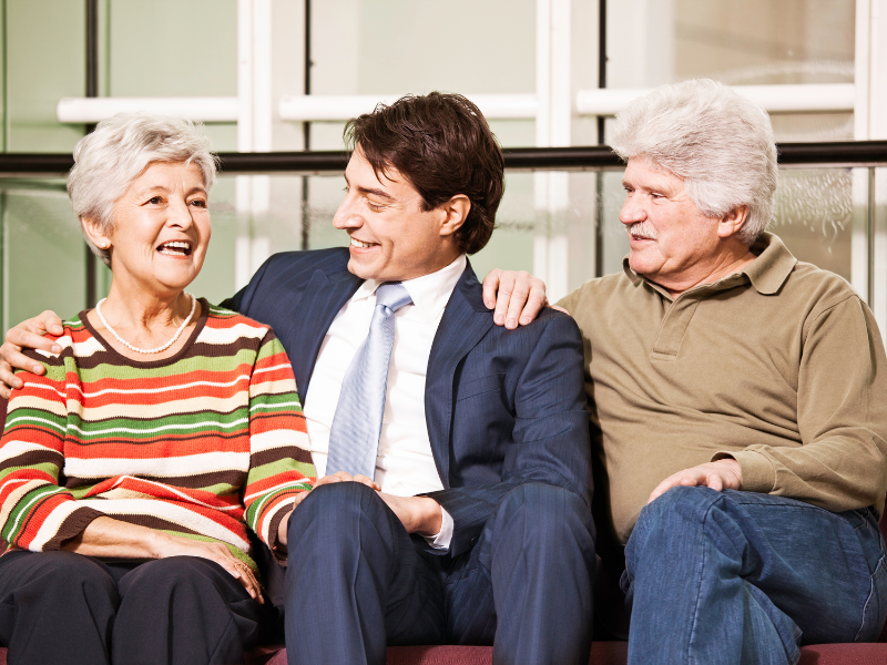 should children manage their parents' finances